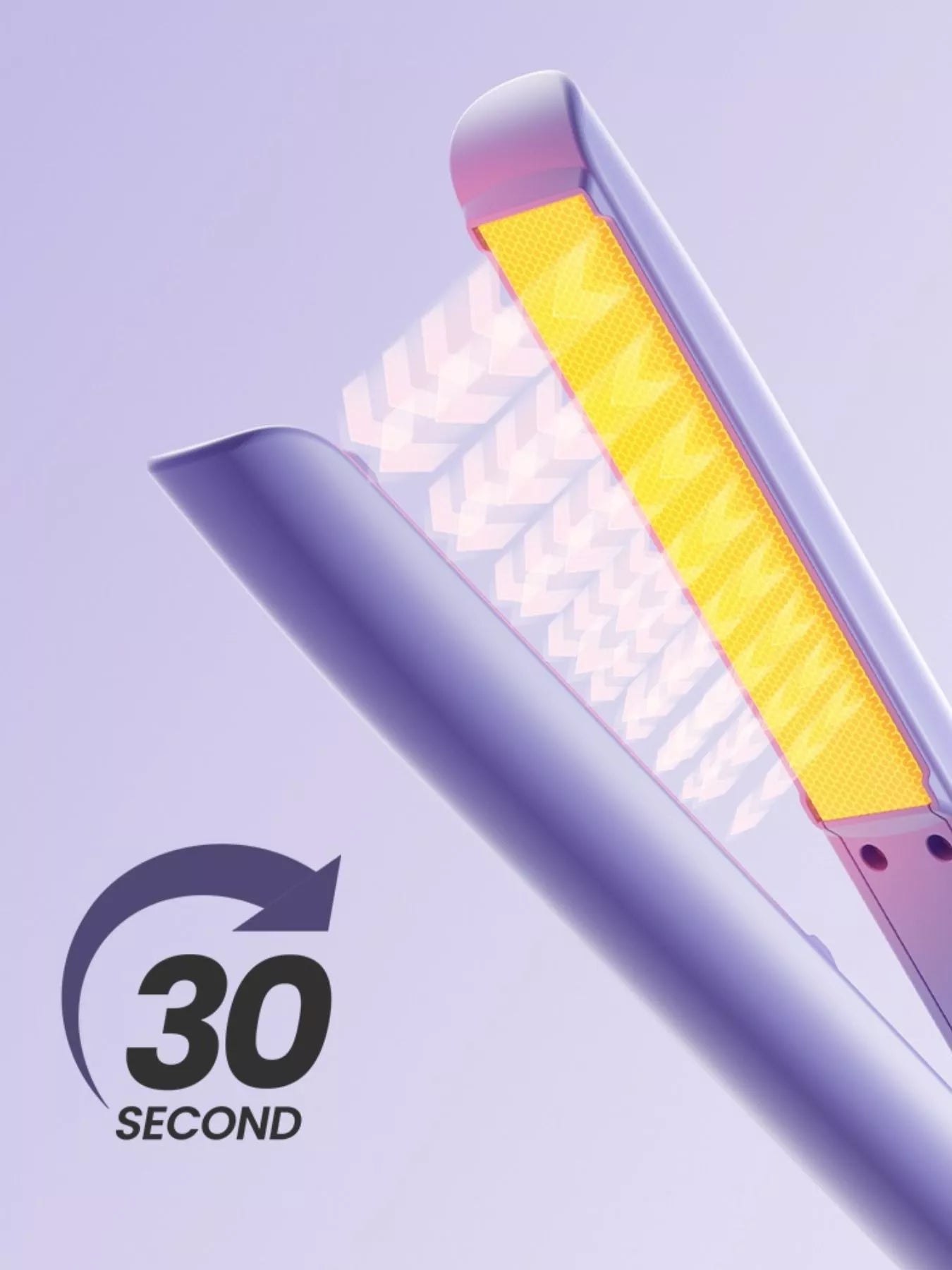 portable hair straightener - product detail
