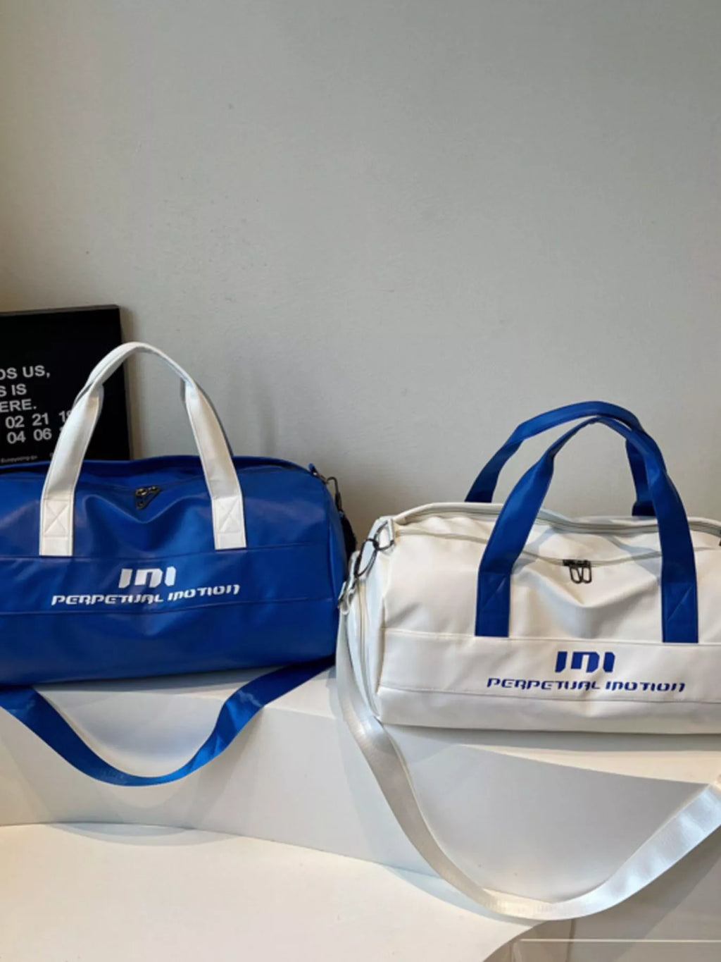 women's lightweight travel duffel bag with shoulder strap - styling option