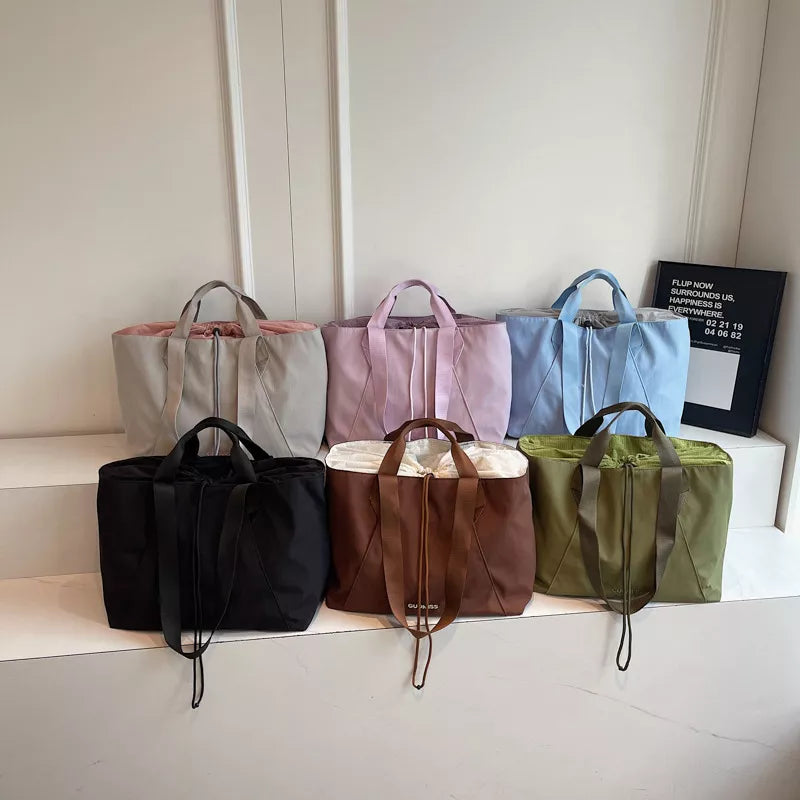 women's large capacity lightweight travel tote bag - product showcase