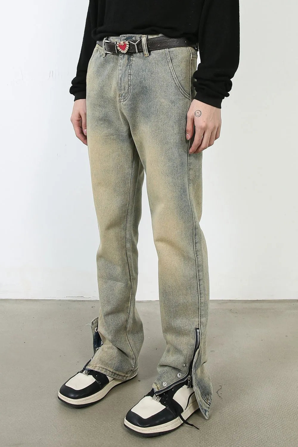 Men's Mid Rise Jeans Light
