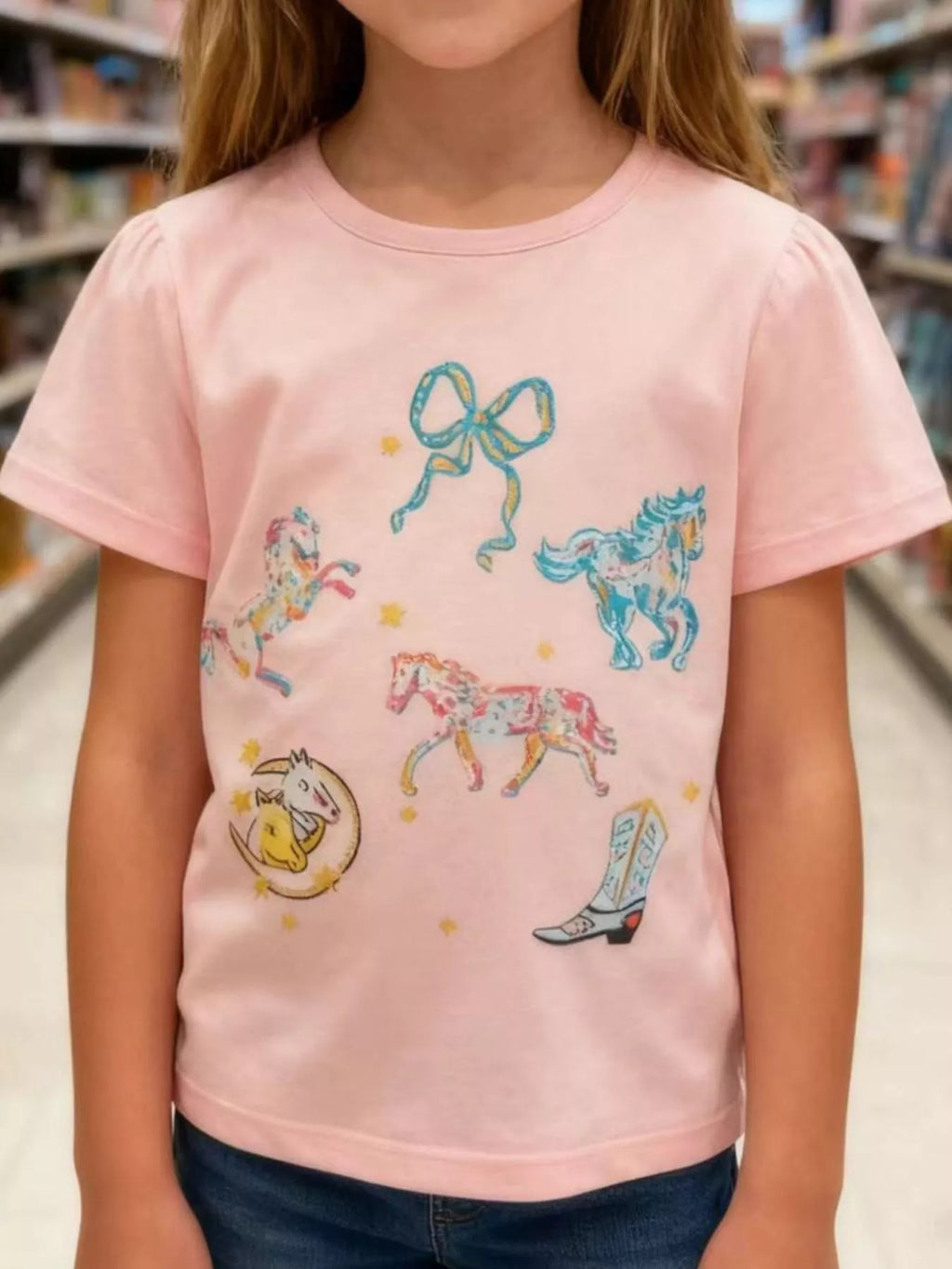 women's children's graphic short sleeve t-shirt - main product image