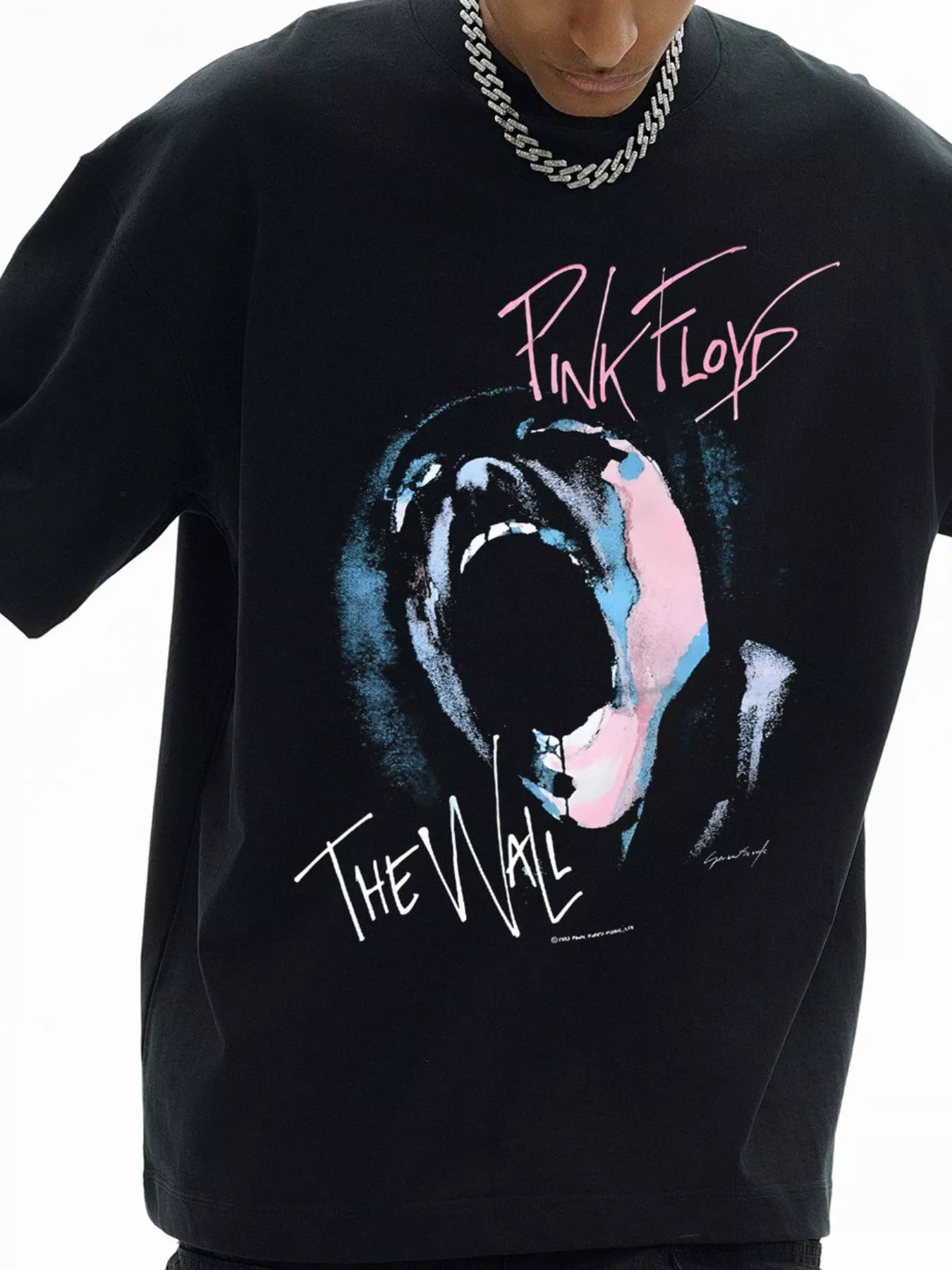 men's men's graphic short sleeve oversized washed t-shirt - additional image