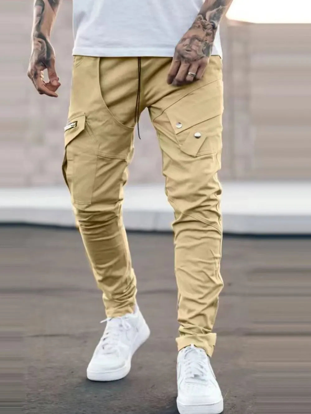 men's plus size slim fit pants — men’s apparel view