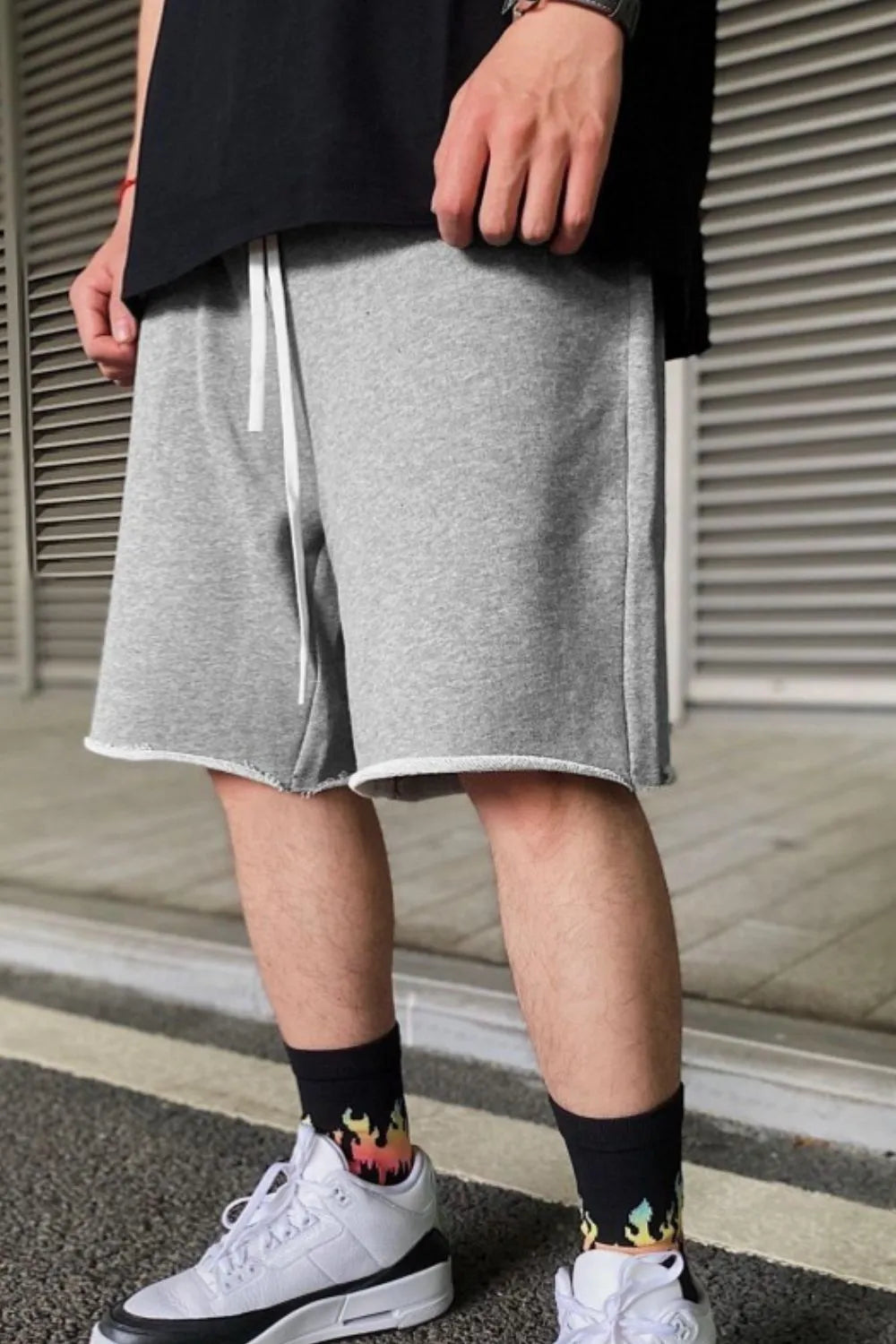 men's plus size drawstring shorts — men’s shorts view