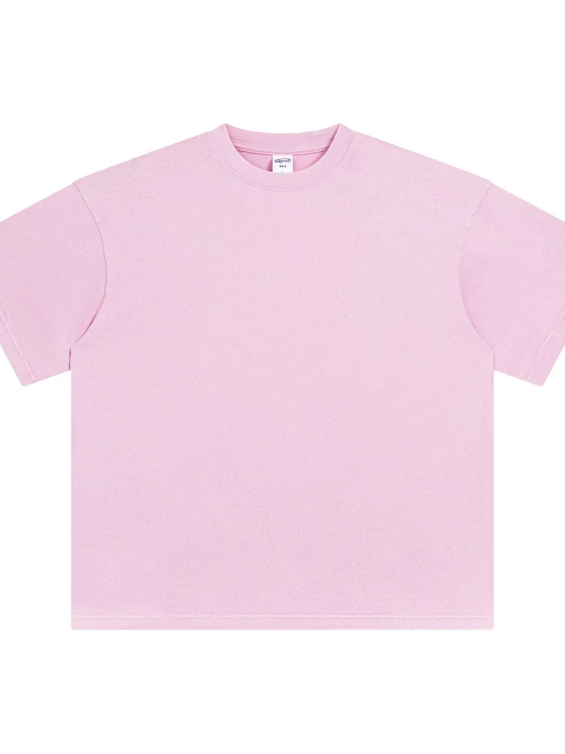 Men's Round Neck Half Sleeve T-Shirt Blush Pink