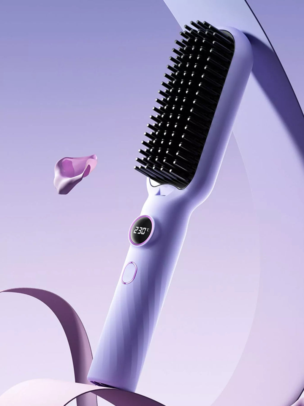 heating straightening comb - lifestyle shot