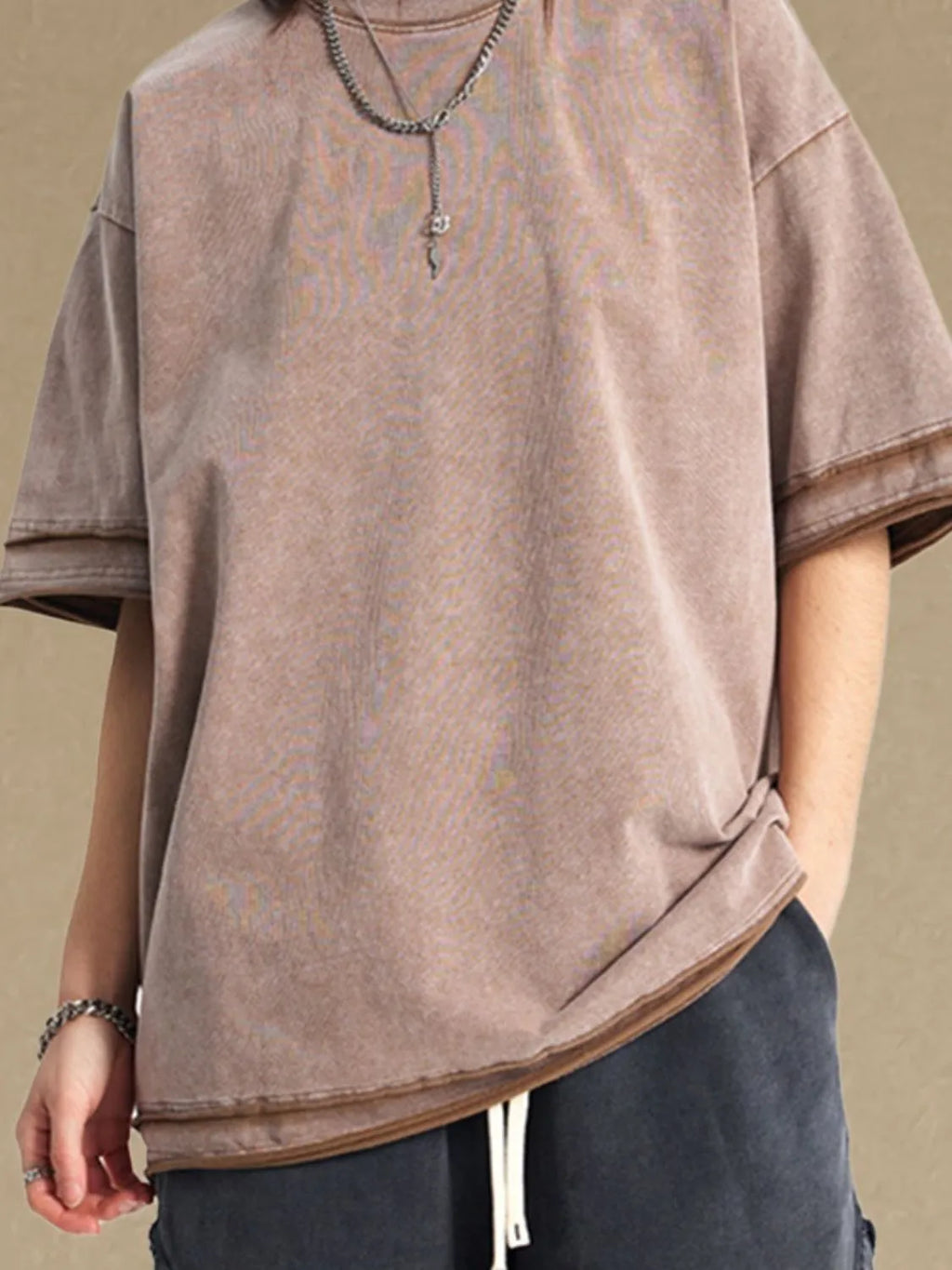 Men's Round Neck Half Sleeve T-Shirt