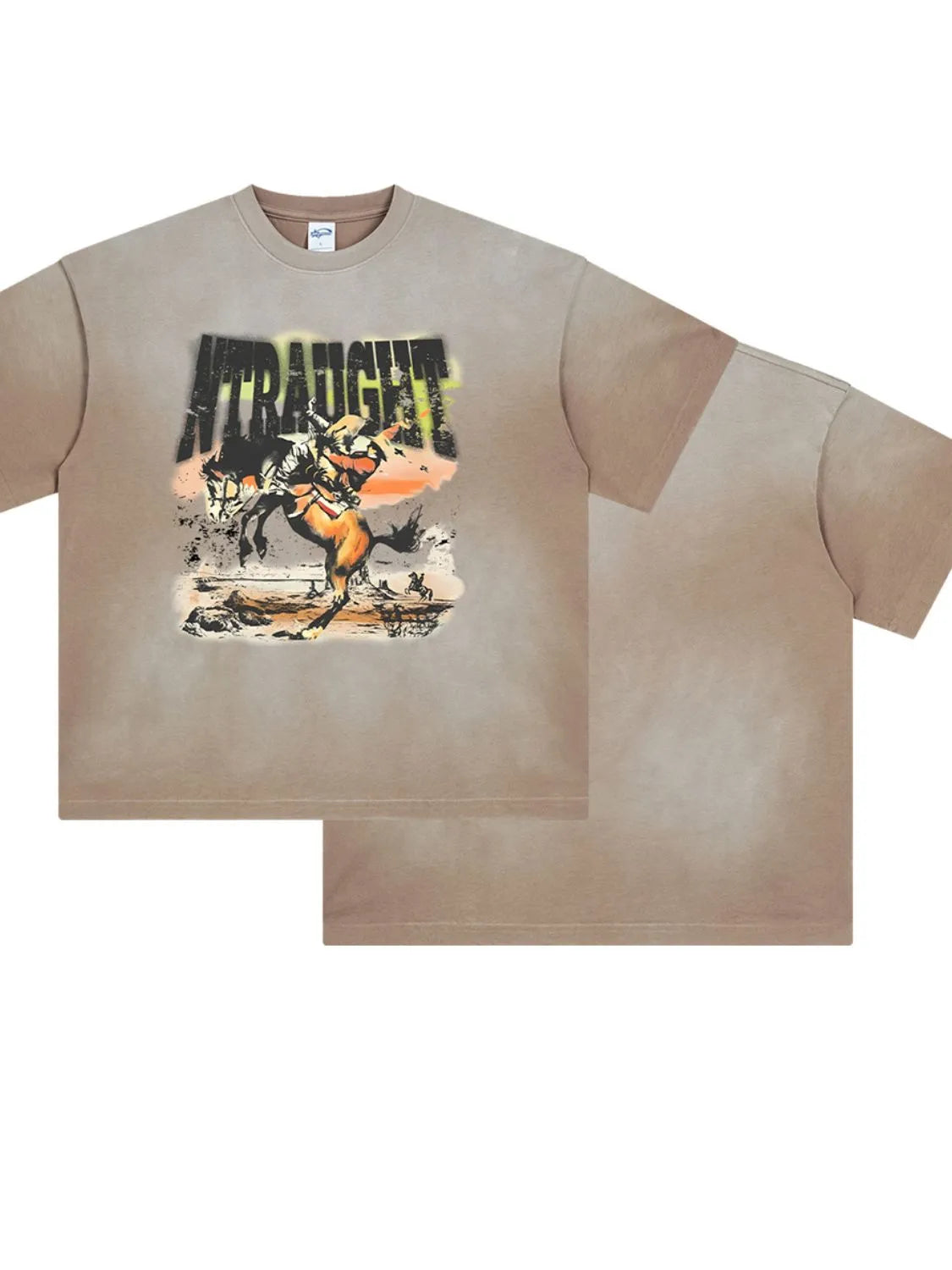 Men's Graphic Round Neck Half Sleeve T-Shirt