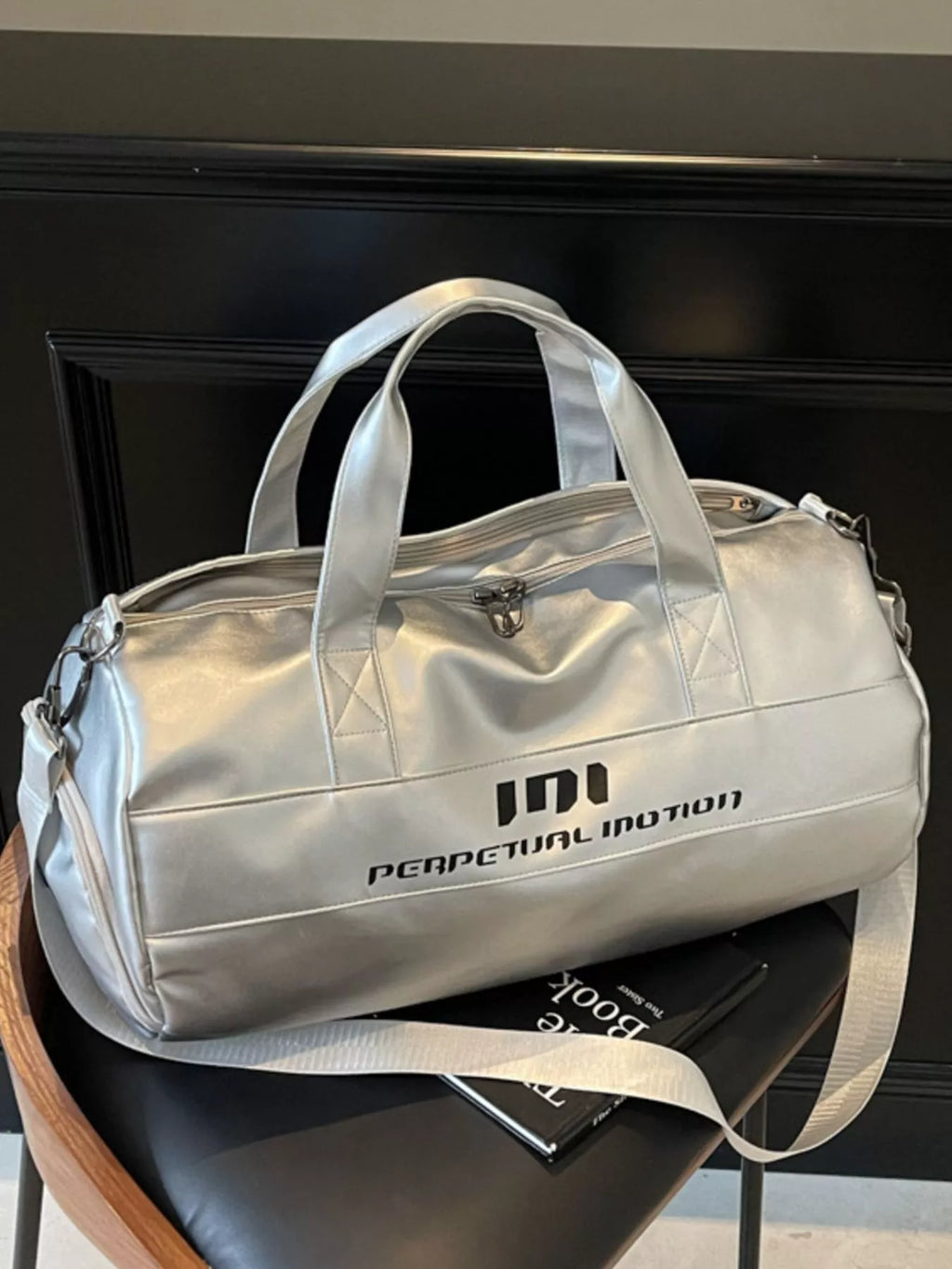 women's lightweight travel duffel bag with shoulder strap - product detail