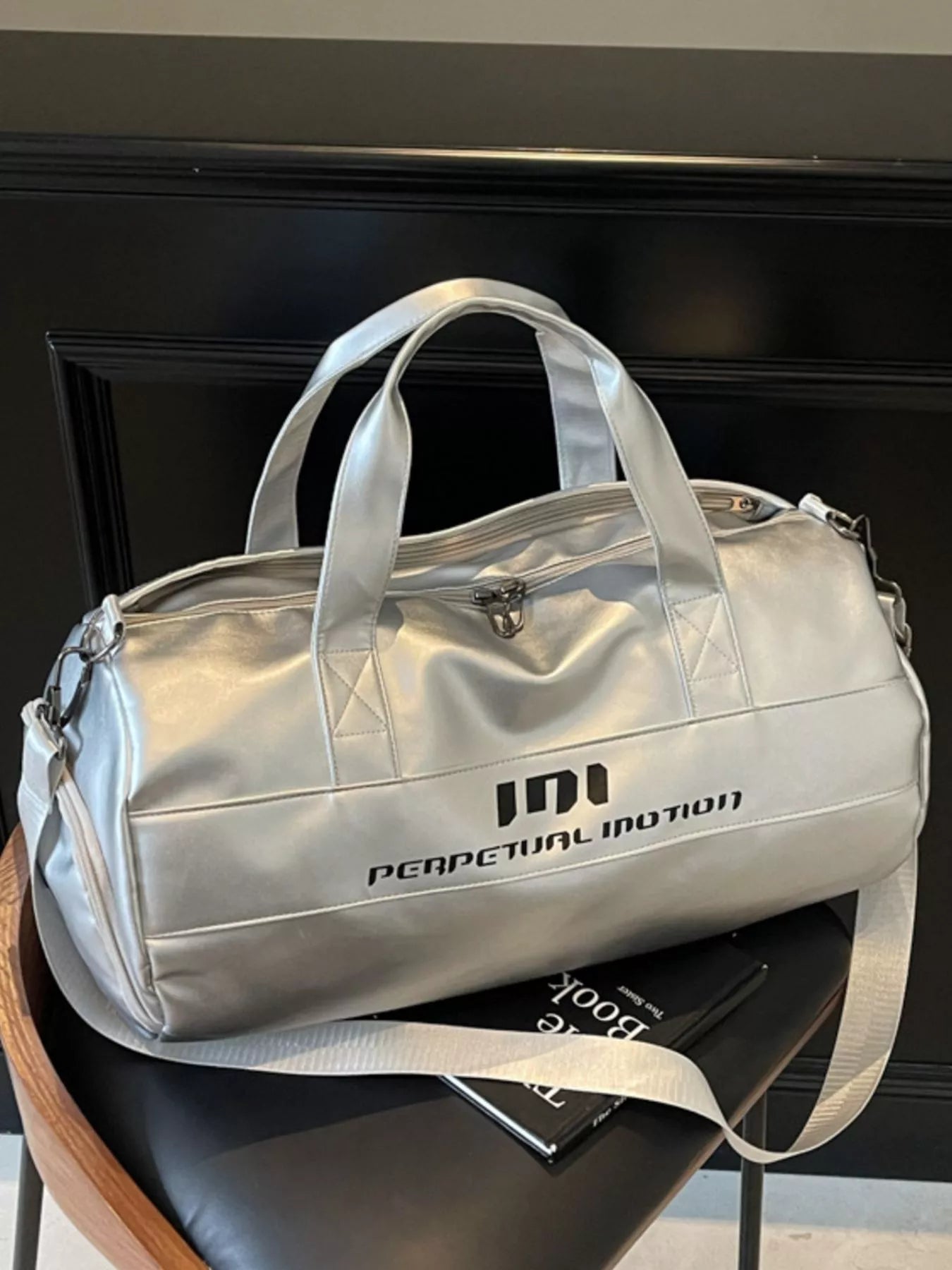 women's lightweight travel duffel bag with shoulder strap - product detail