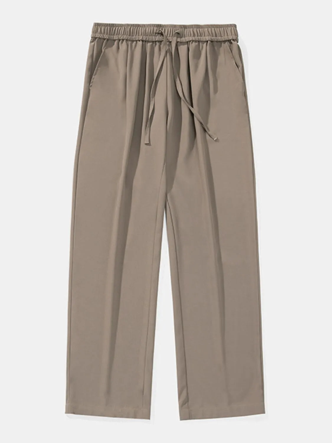 Men's Plus Size Drawstring Wide Leg Pants