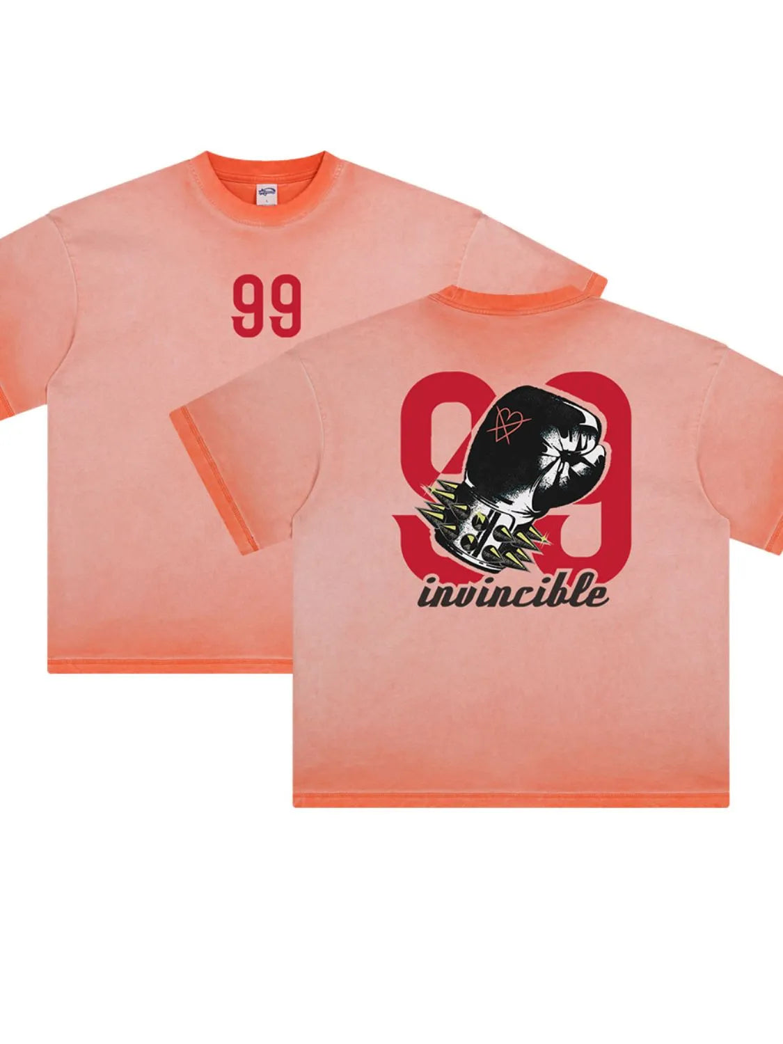 Men's Number Round Neck Half Sleeve T-Shirt