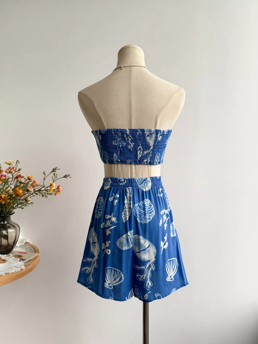 women's seashell print 3-piece summer set - extra view