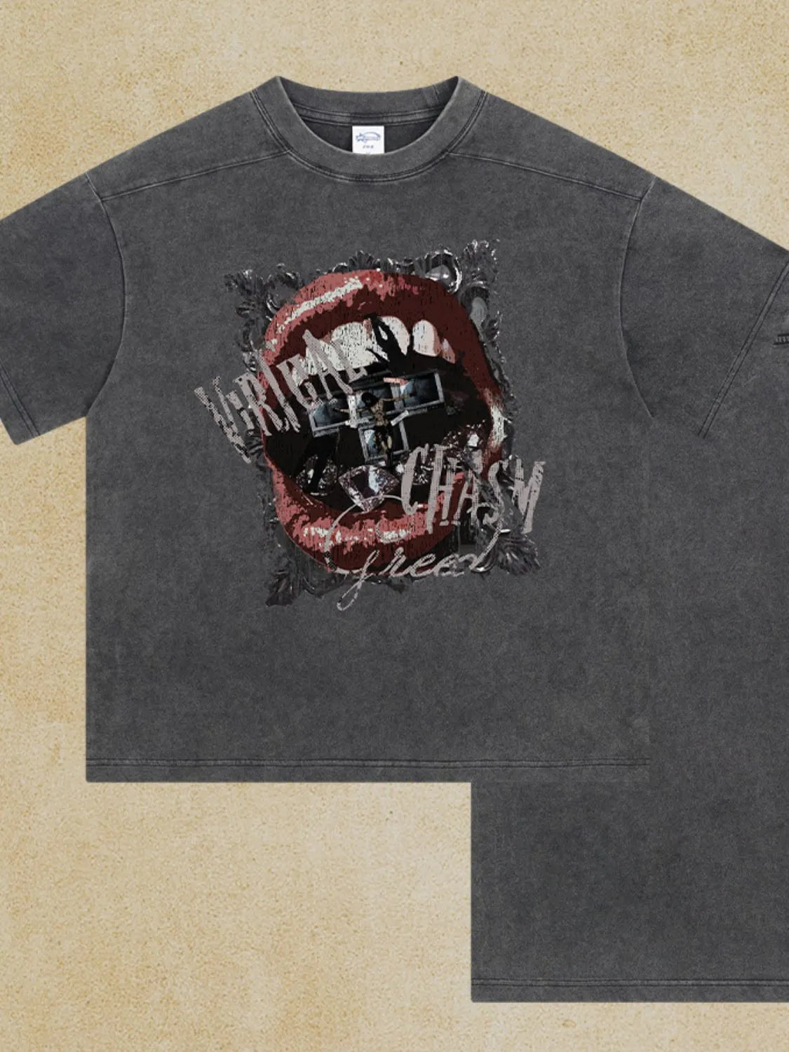Men's Graphic Round Neck Half Sleeve T-Shirt