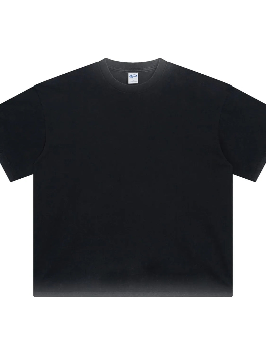Men's Round Neck Half Sleeve T-Shirt Black