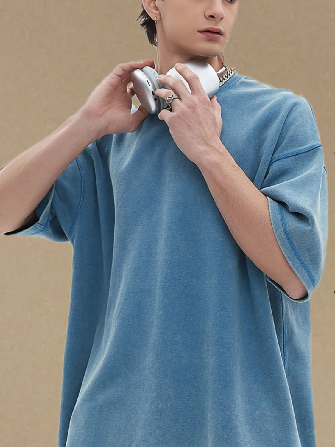 Men's Round Neck Half Sleeve T-Shirt