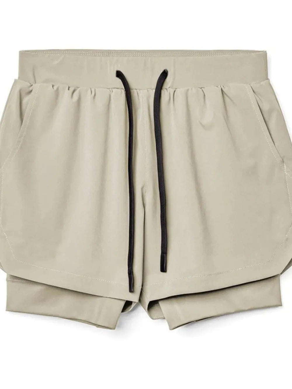 men's drawstring active shorts shown as men’s activewear