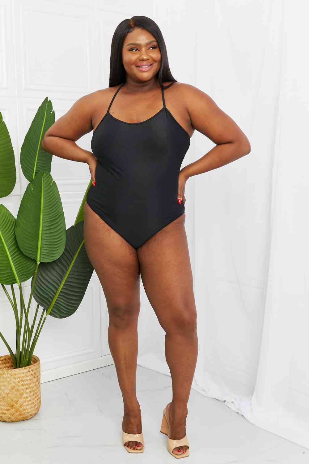 Marina West Swim High Tide One-Piece in Black