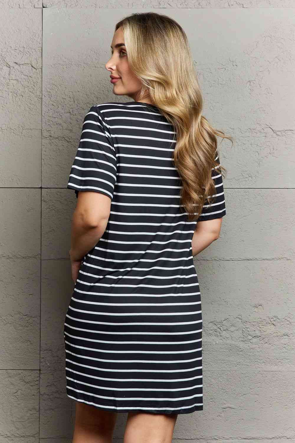 MOON NITE Button Down Sleepwear Dress