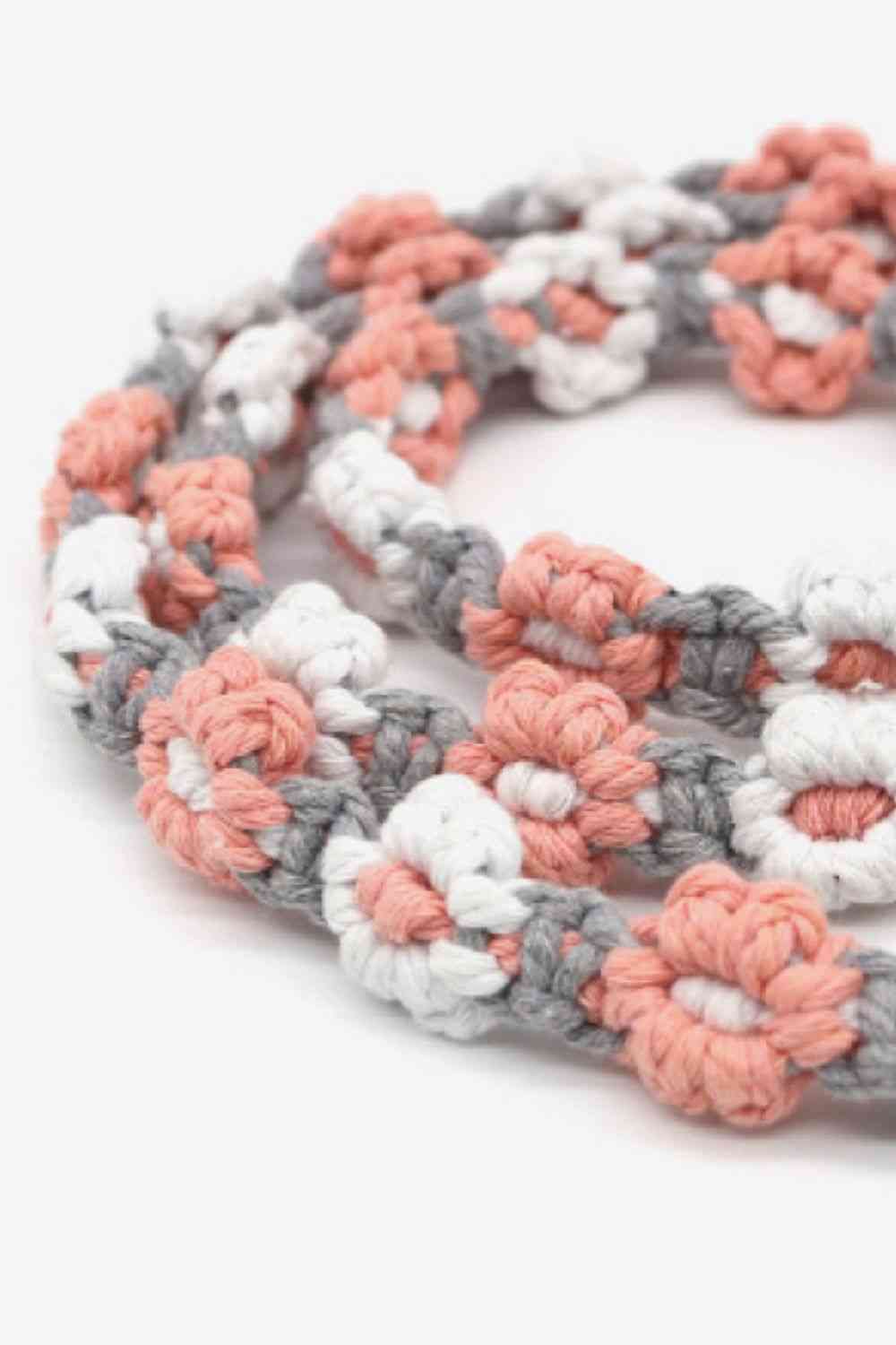 Macrame Flower Lanyard