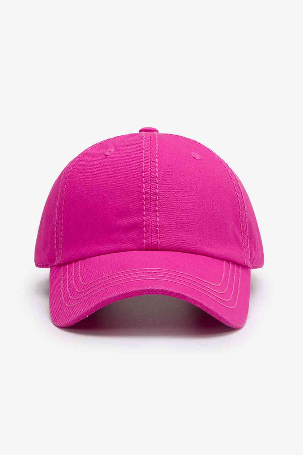 In A Pretty World Baseball Cap Magenta One Size