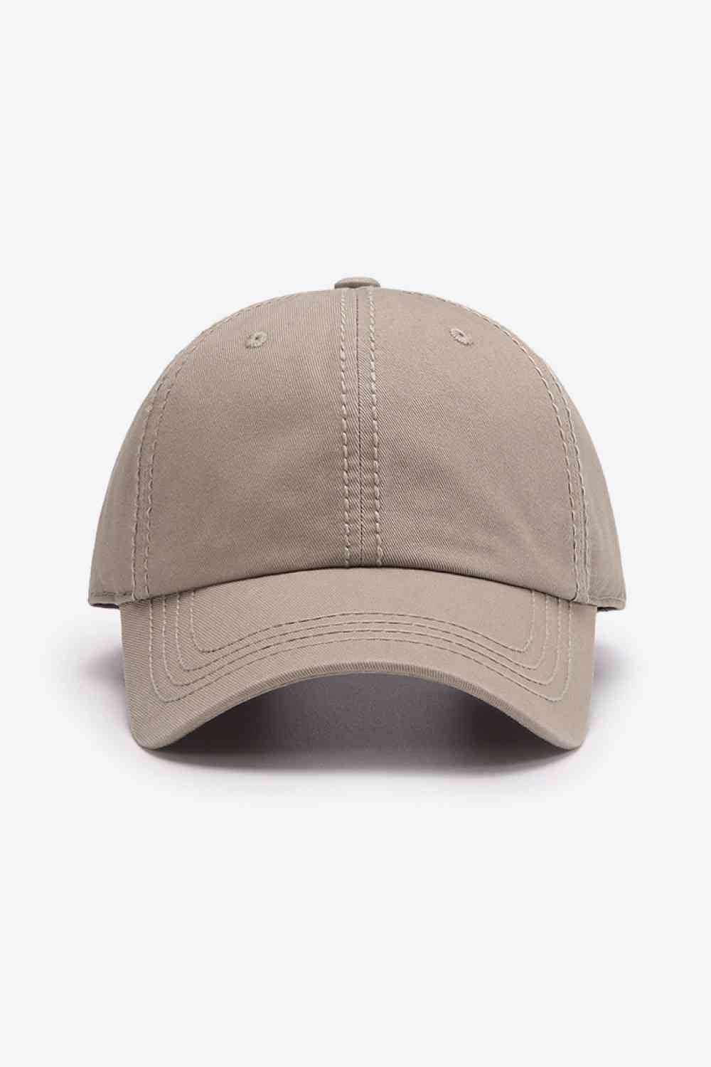 In A Pretty World Baseball Cap Khaki One Size