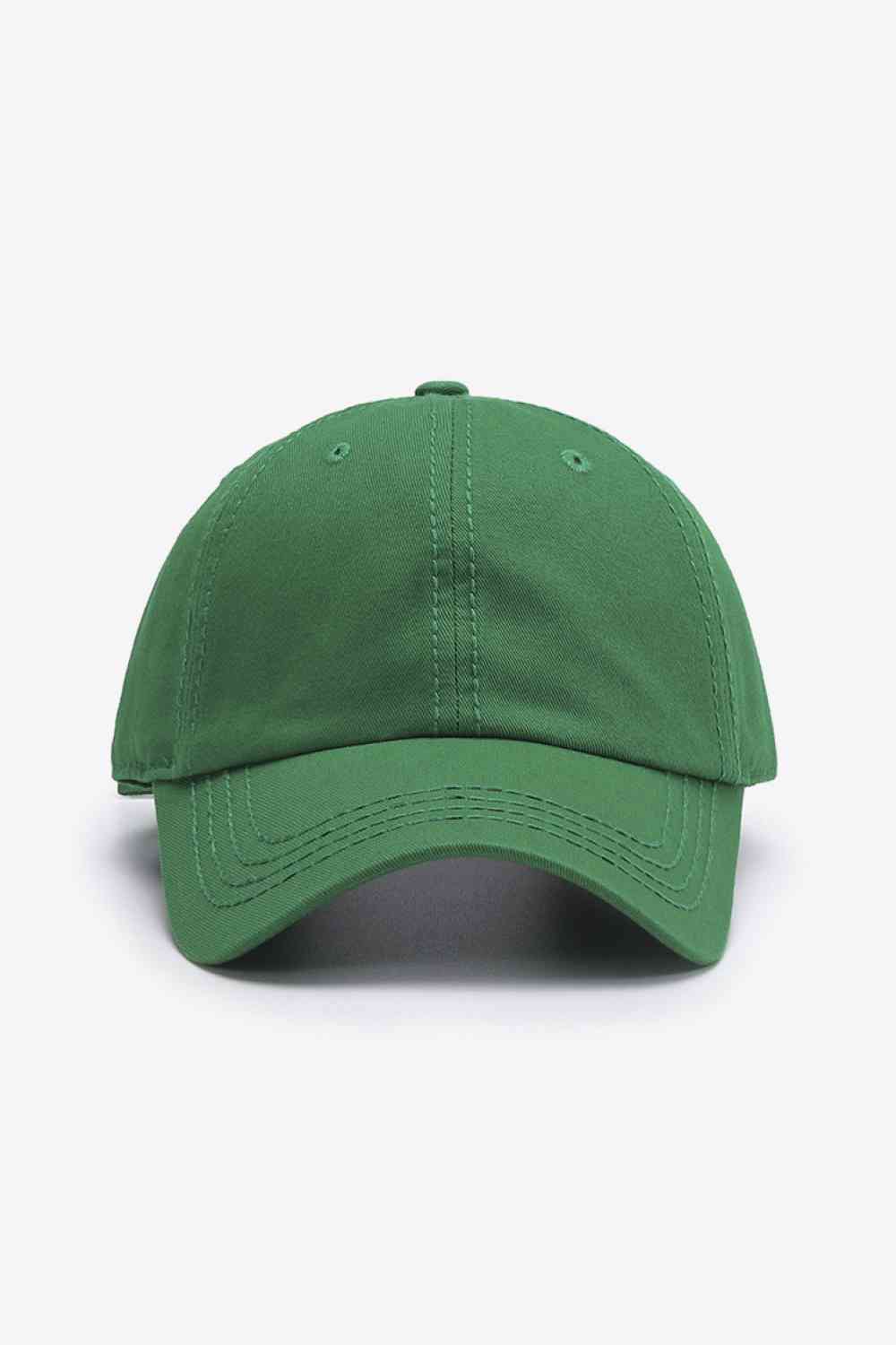 In A Pretty World Baseball Cap Green One Size