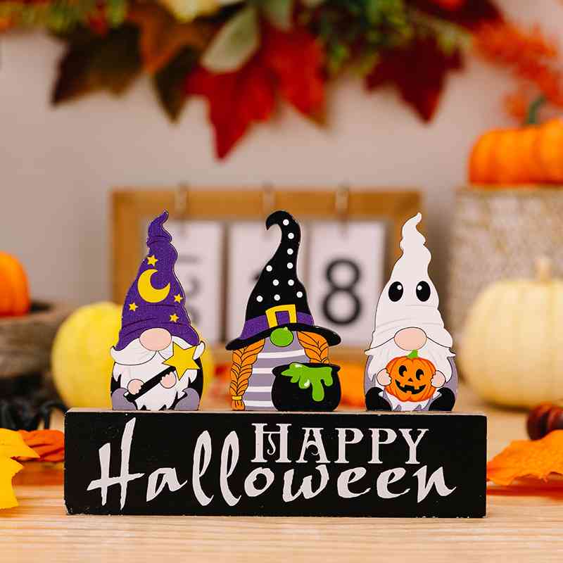 Assorted 2-Piece Halloween Element Ornaments Style B One Size