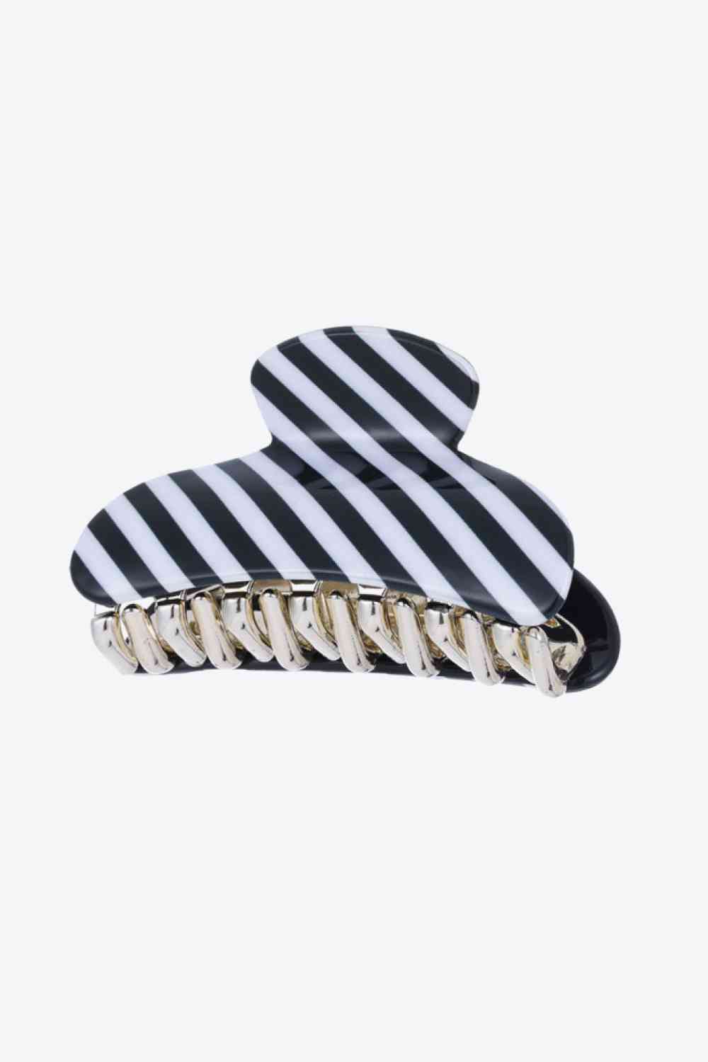 Striped Claw Clip Stripe One Size