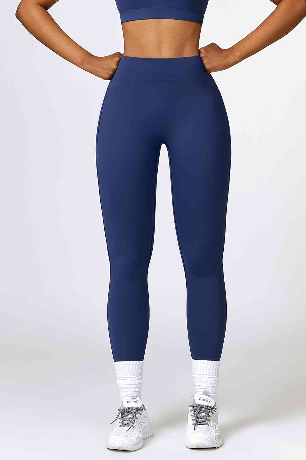 Breathable Wide Waistband Active Leggings