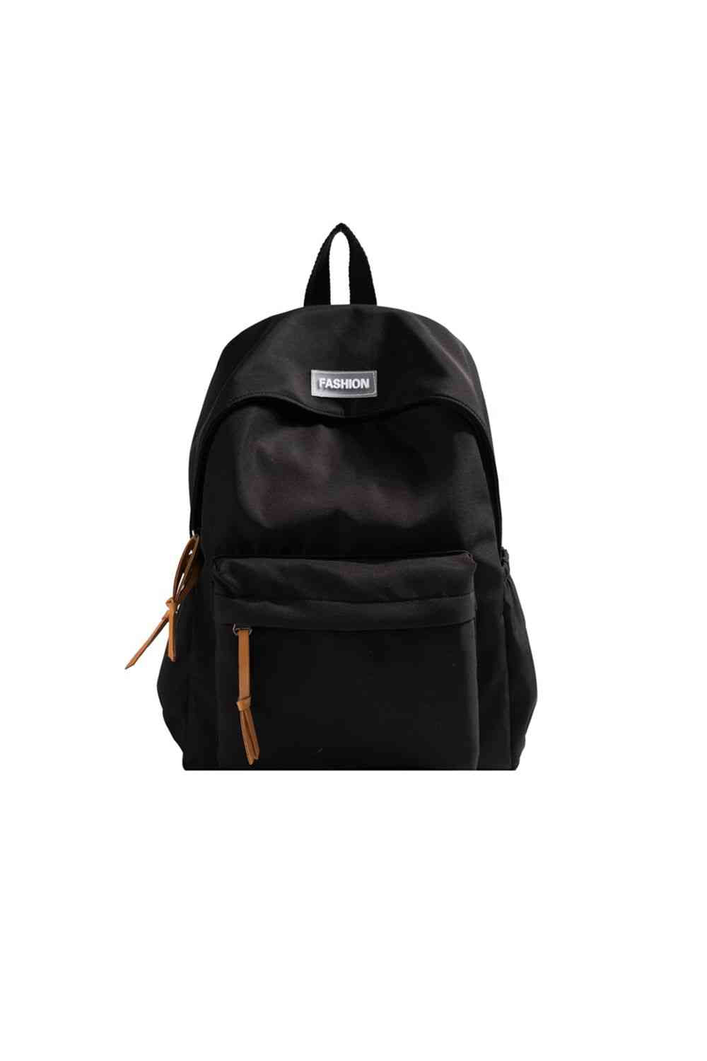 Adored FASHION Polyester Backpack Black One Size