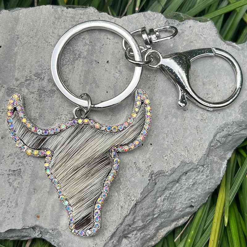 Bull Shape Key Chain Style E One Size