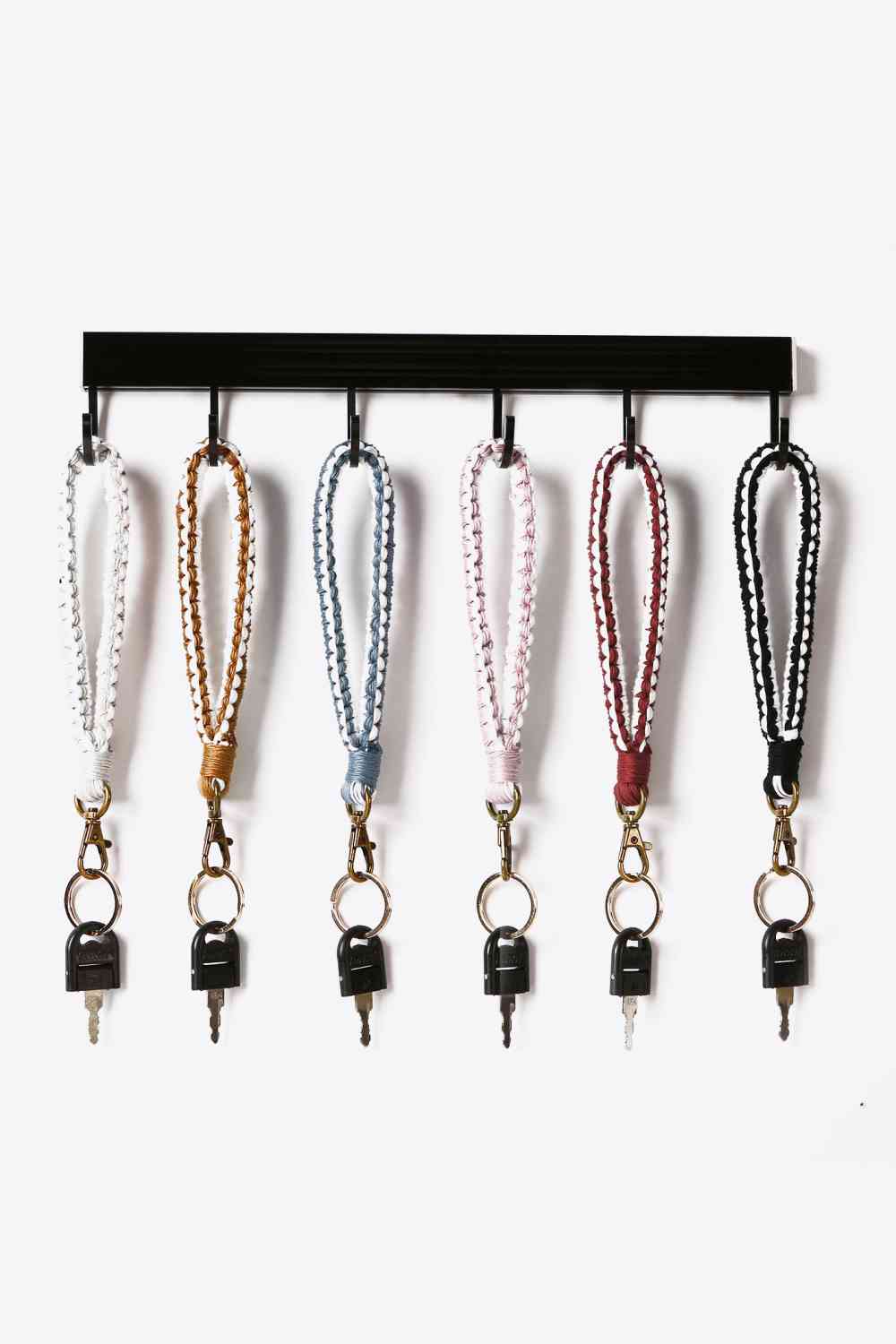 Random 6-Pack Braided Key Chain