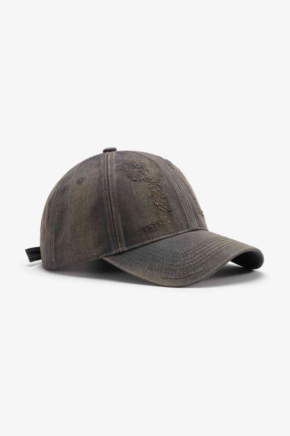 Distressed Adjustable Baseball Cap