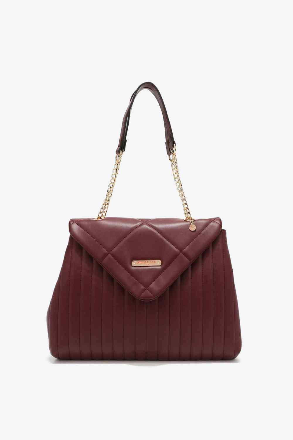Nicole Lee USA A Nice Touch Handbag Plum One Size