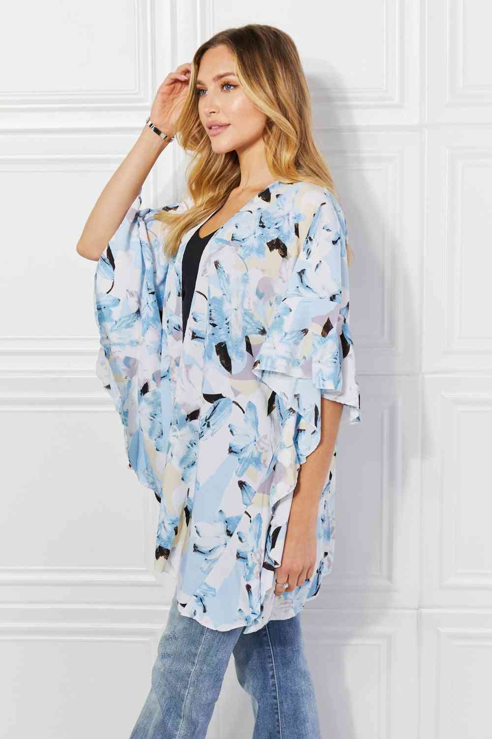 Justin Taylor Summer Fever Floral Kimono