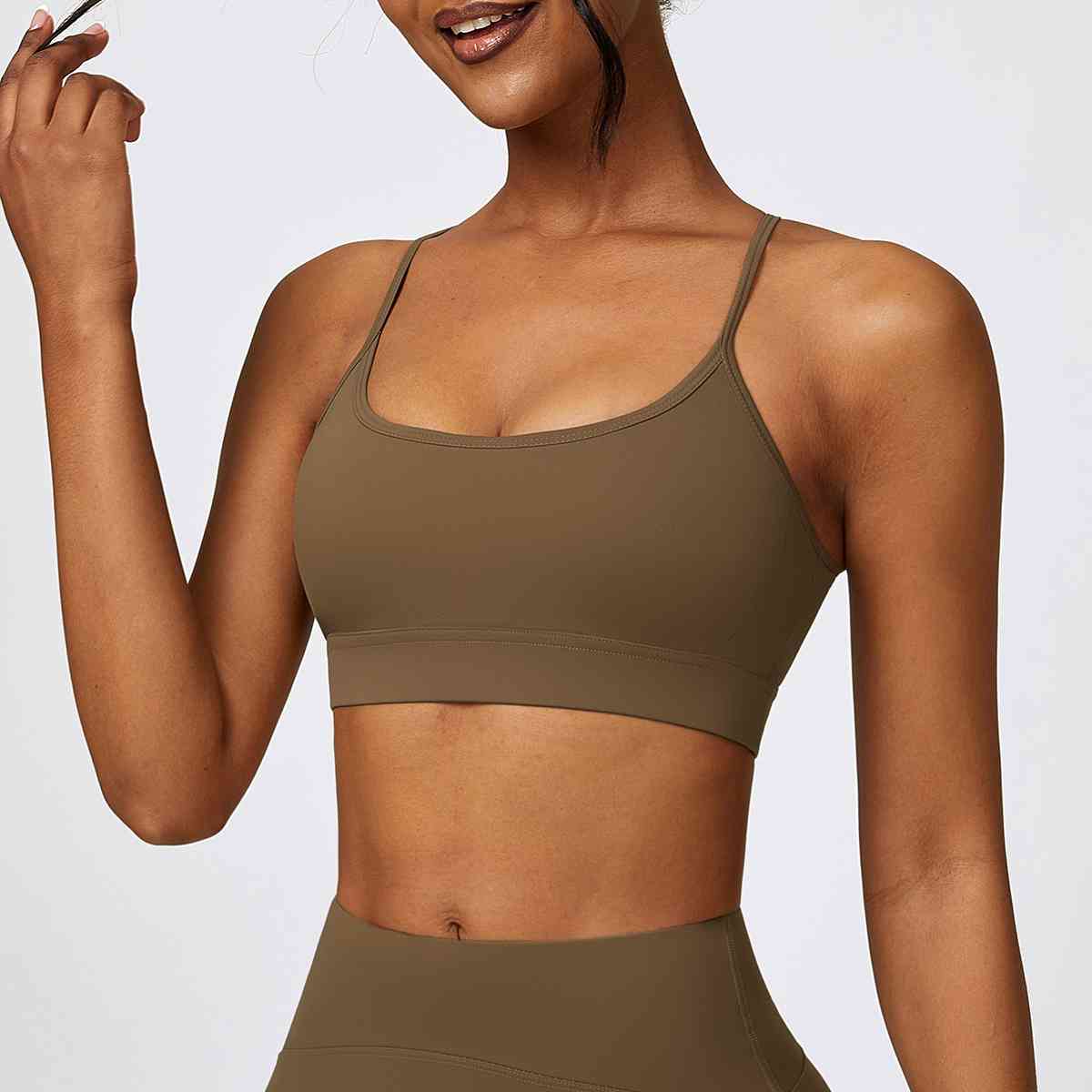 Cropped Sport Cami Moss