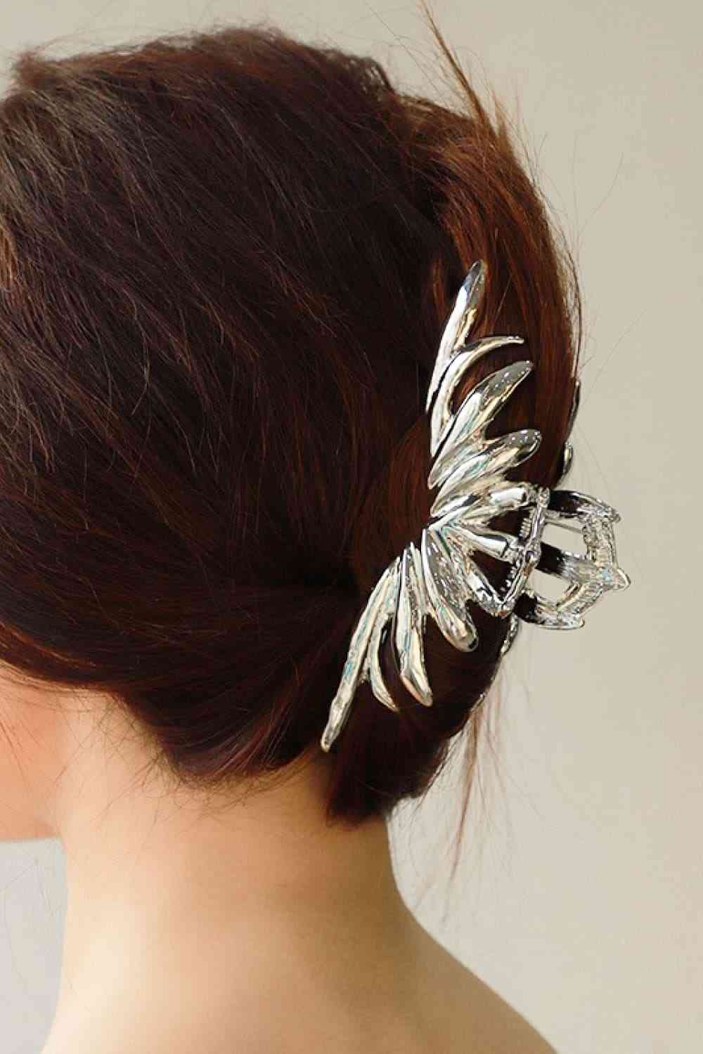 Alloy Claw Clip Silver One Size