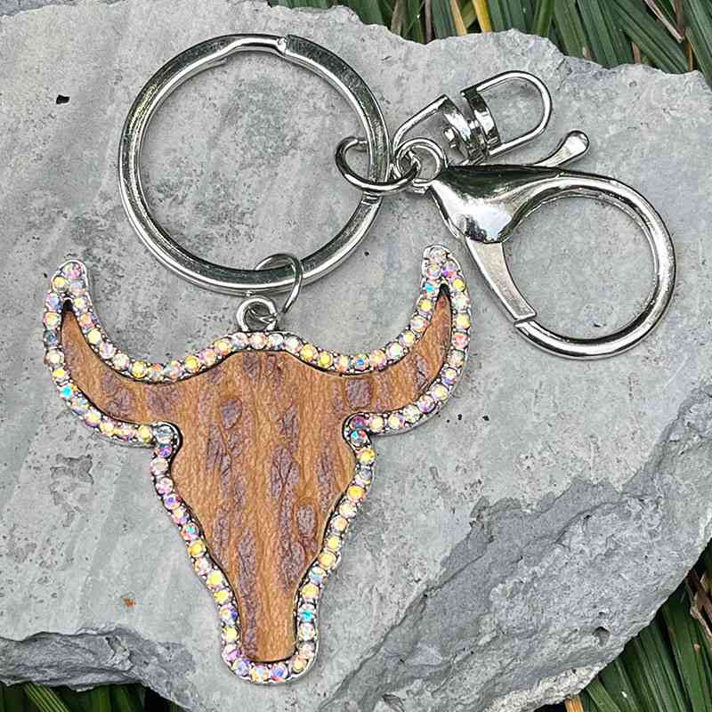 Bull Shape Key Chain Style A One Size