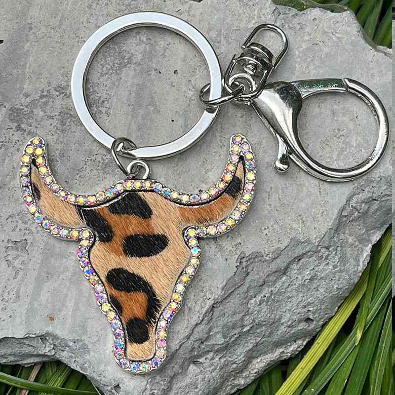 Bull Shape Key Chain Style C One Size