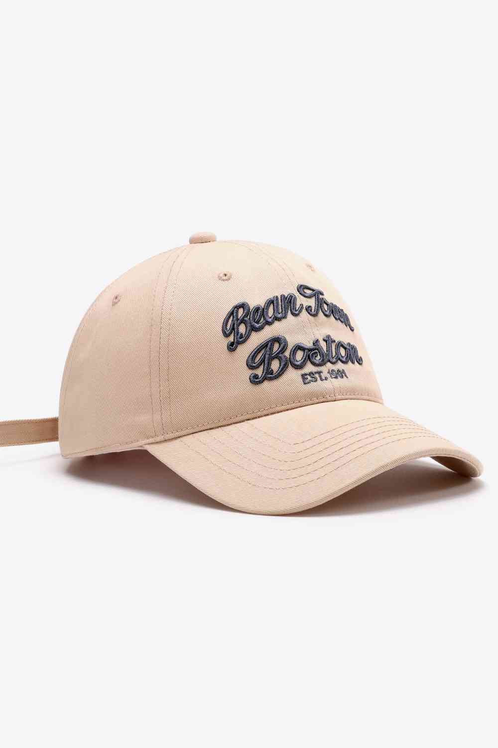 Embroidered Graphic Adjustable Baseball Cap Sand One Size