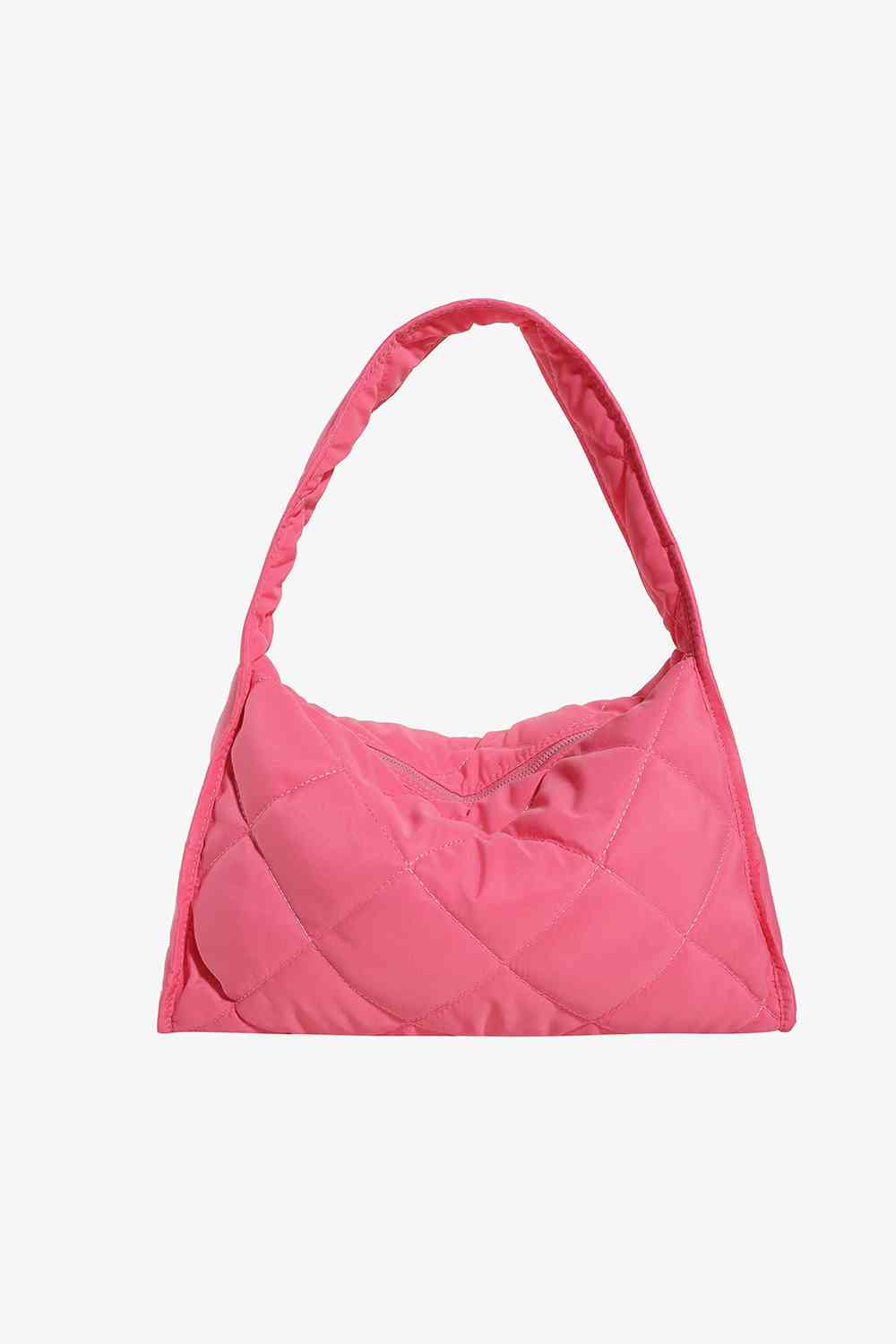 Nylon Shoulder Bag Hot Pink One Size