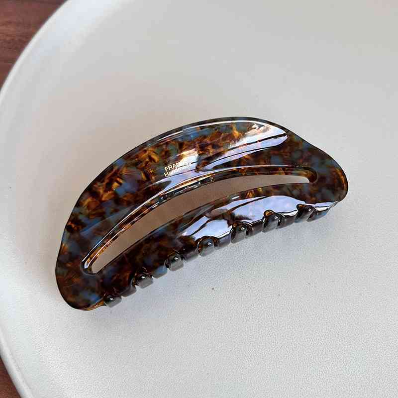 Acetate Hair Claw Clip Chocolate One Size