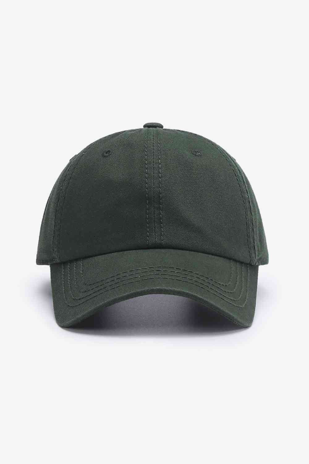 In A Pretty World Baseball Cap Army Green One Size