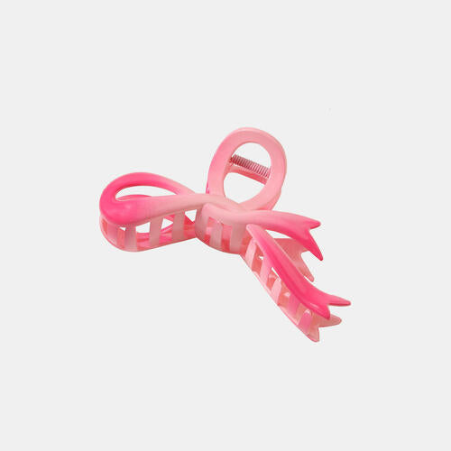 Gradient Resin Hair Claw Clip Carnation Pink One Size