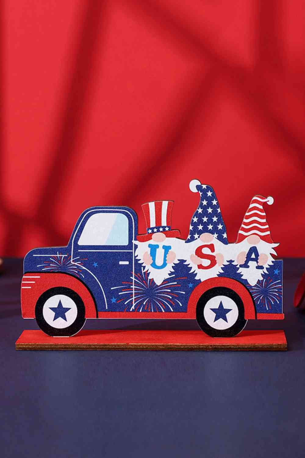 Independence Day Wood Decorative Ornament Track One Size