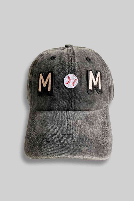 MOM Baseball Cap Charcoal One Size