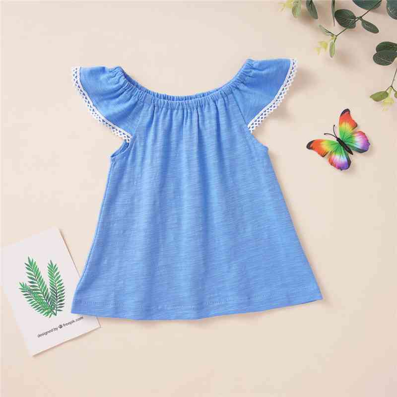 Basic Style Boat Neck Dress Sky Blue