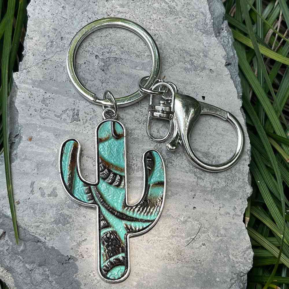 Cactus Shape Key Chain Style E One Size