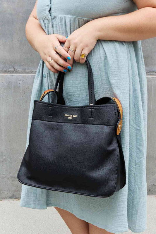 Nicole Lee USA Minimalist Avery Shoulder Bag Black One Size